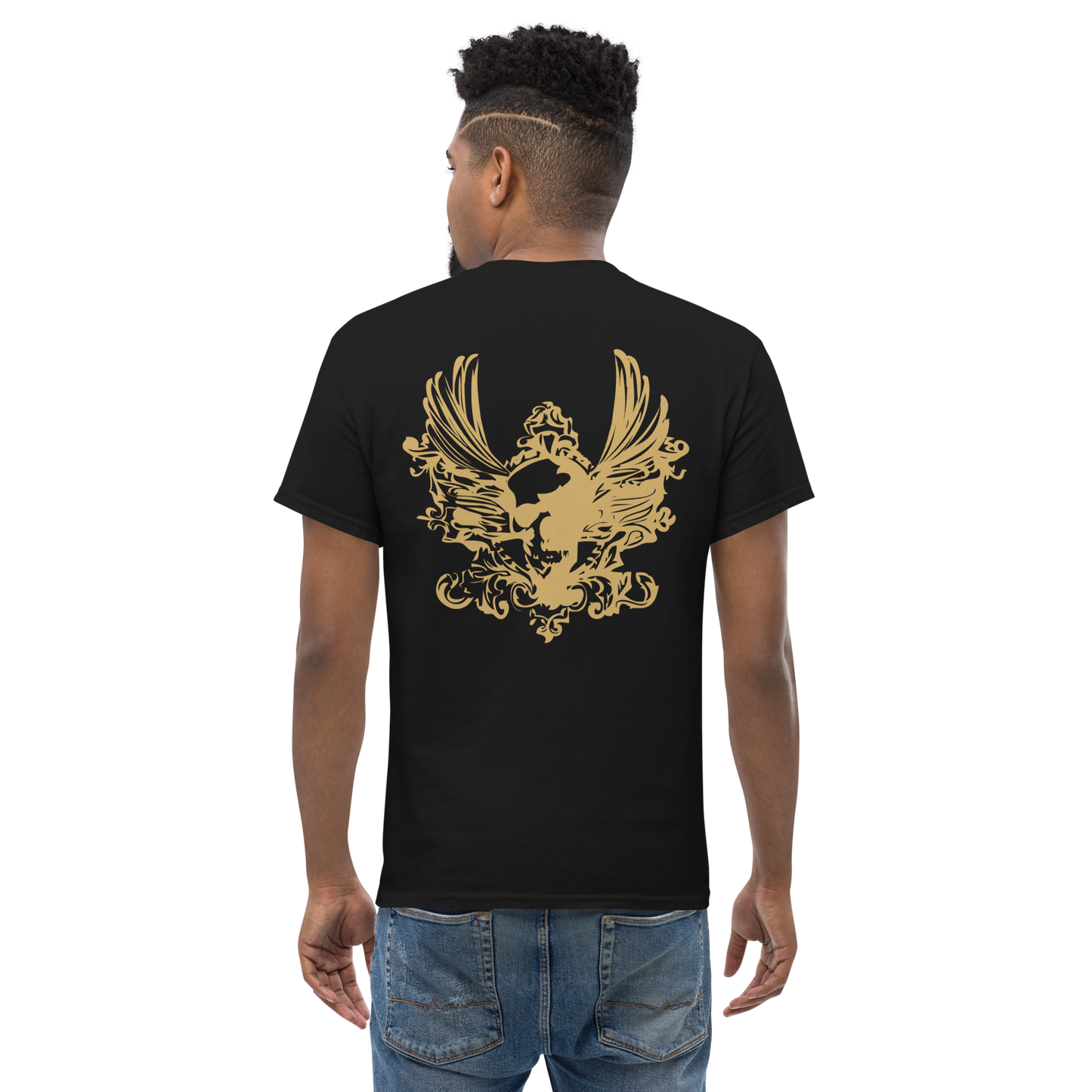 Pirate's Grog TShirt - 'Skull & Wings'