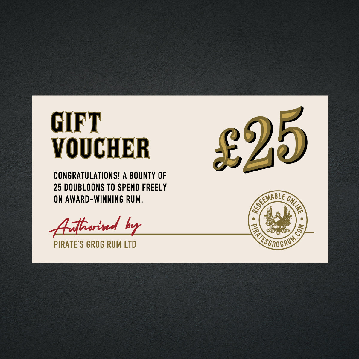 £25 Gift Voucher
