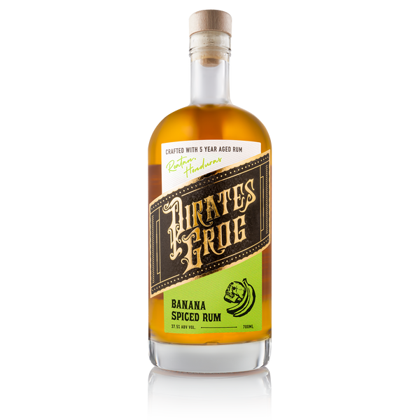 Pirate's Grog - Banana Spiced Rum – Pirate's Grog Rum