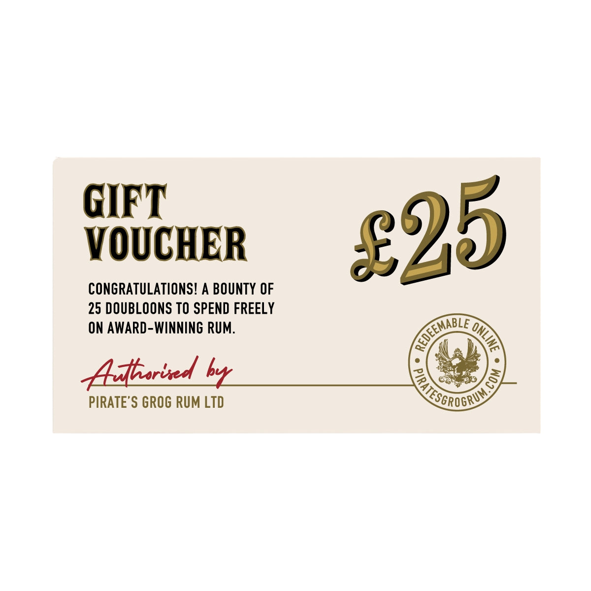 £25 Gift Voucher
