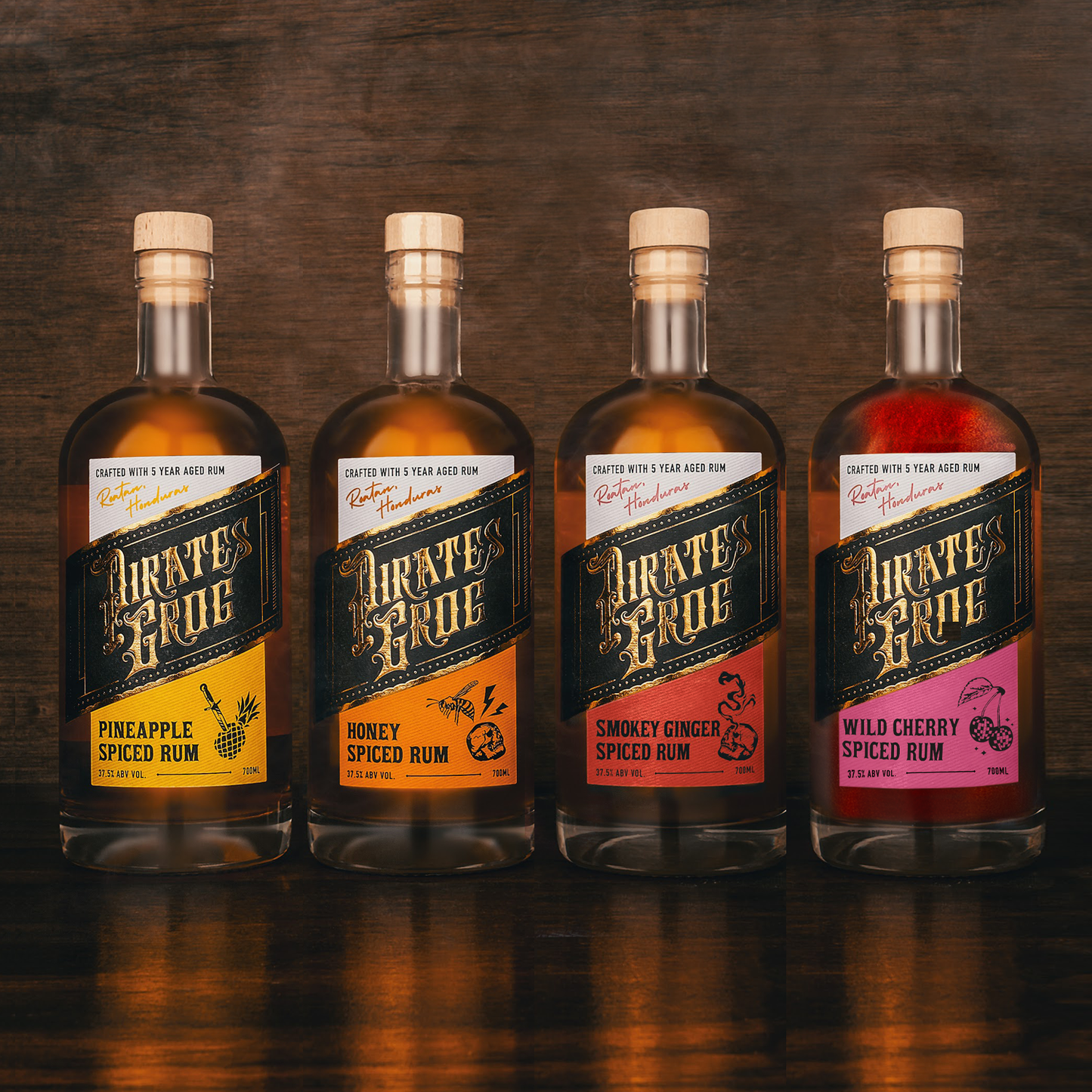 Pirate's Grog - 4 Bottle Tropical Bundle