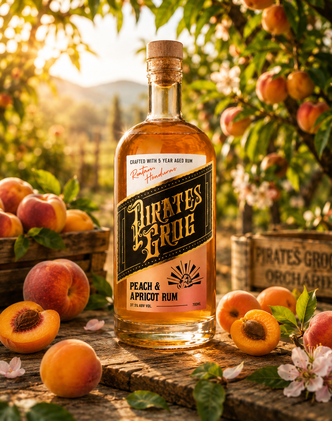 Pirate's Grog - Peach & Apricot Rum (Limited Edition)