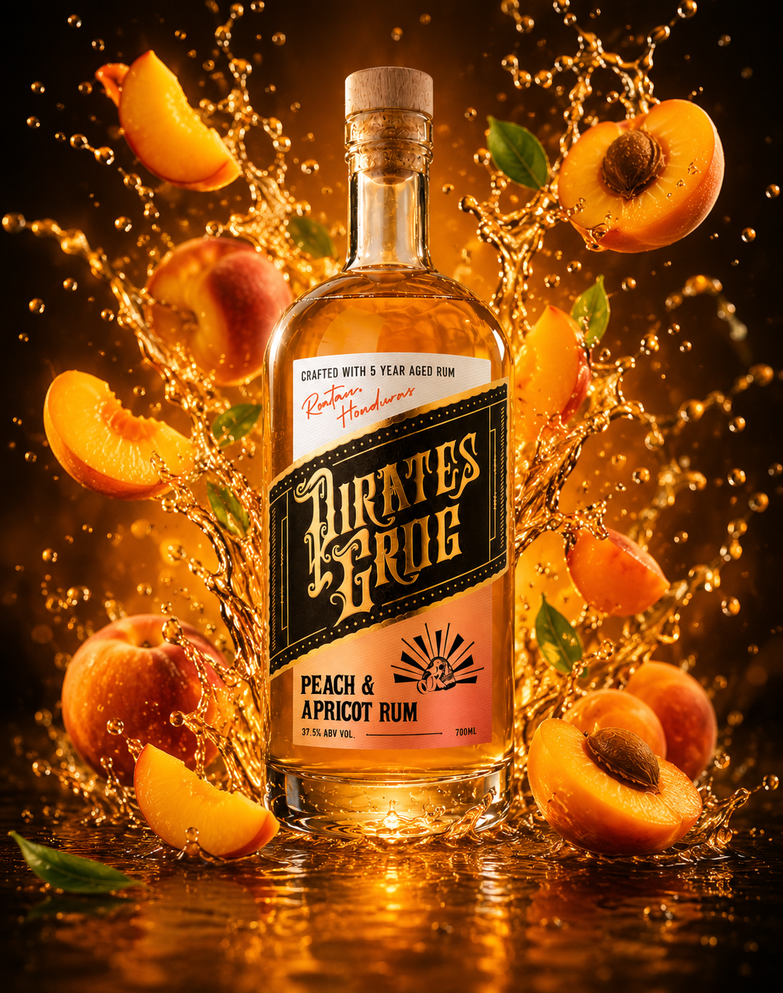Pirate's Grog - Peach & Apricot Rum (Limited Edition)