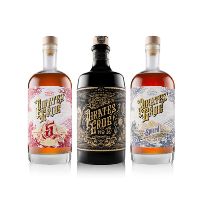 Pirate's Grog - 3 Bottle Original Rum Bundle