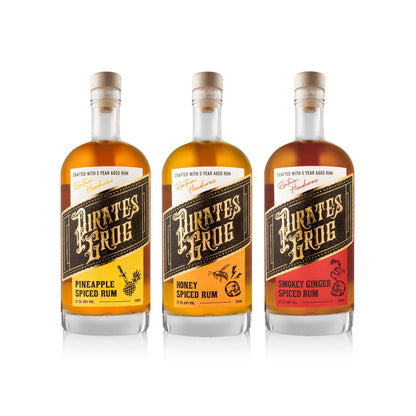 Pirate's Grog - 3 Bottle Tropical Rum Bundle
