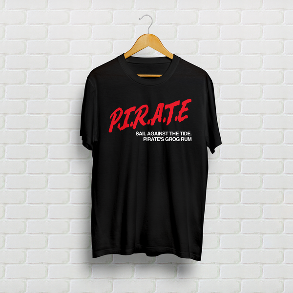 Pirate's Grog TShirt - 'P.I.R.A.T.E'