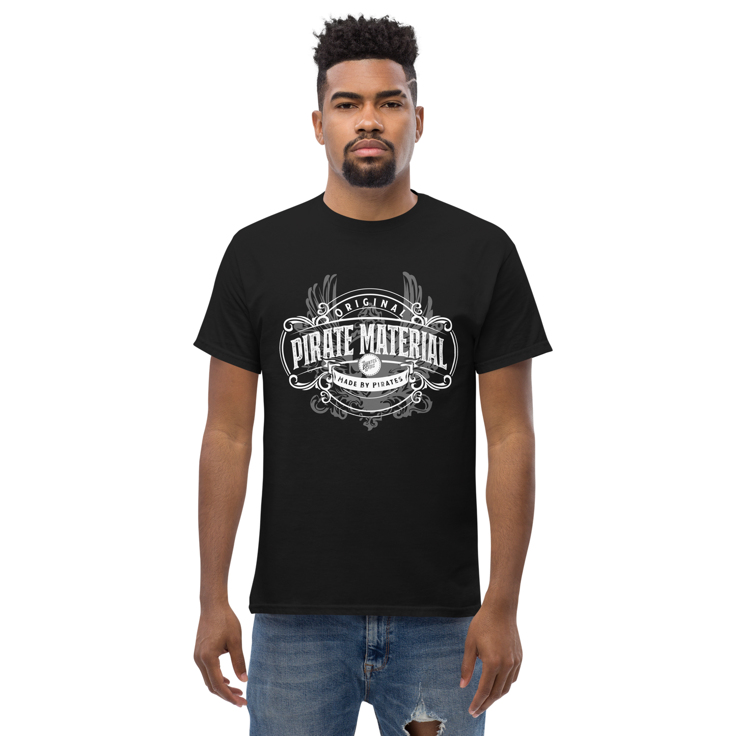 Pirate's Grog TShirt - 'Original Pirate Material Part 2'