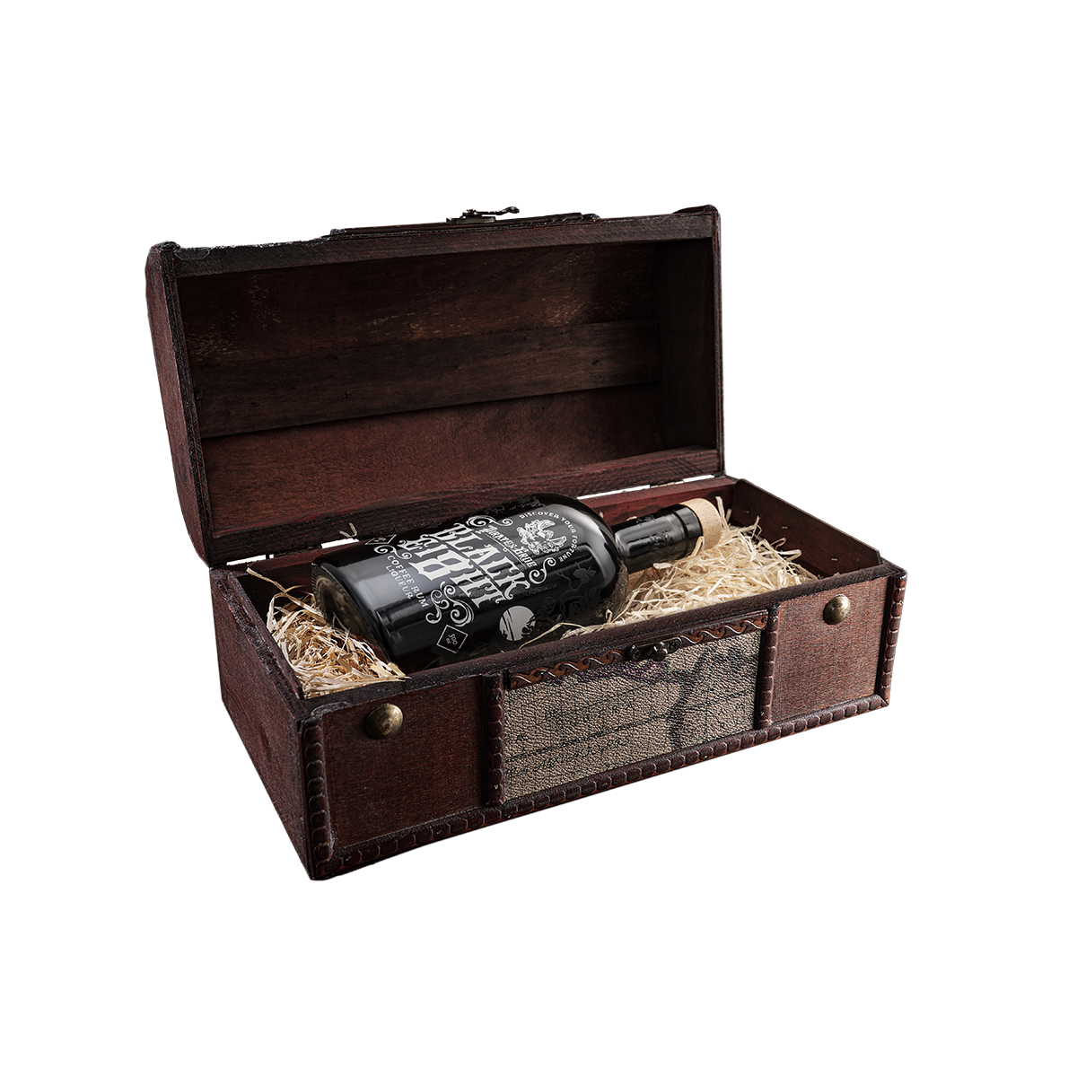 Coffee Rum Gift Set By Pirate's Grog Rum with Personalised Scroll