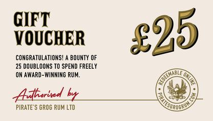 Pirate's Grog - £25 Gift Voucher
