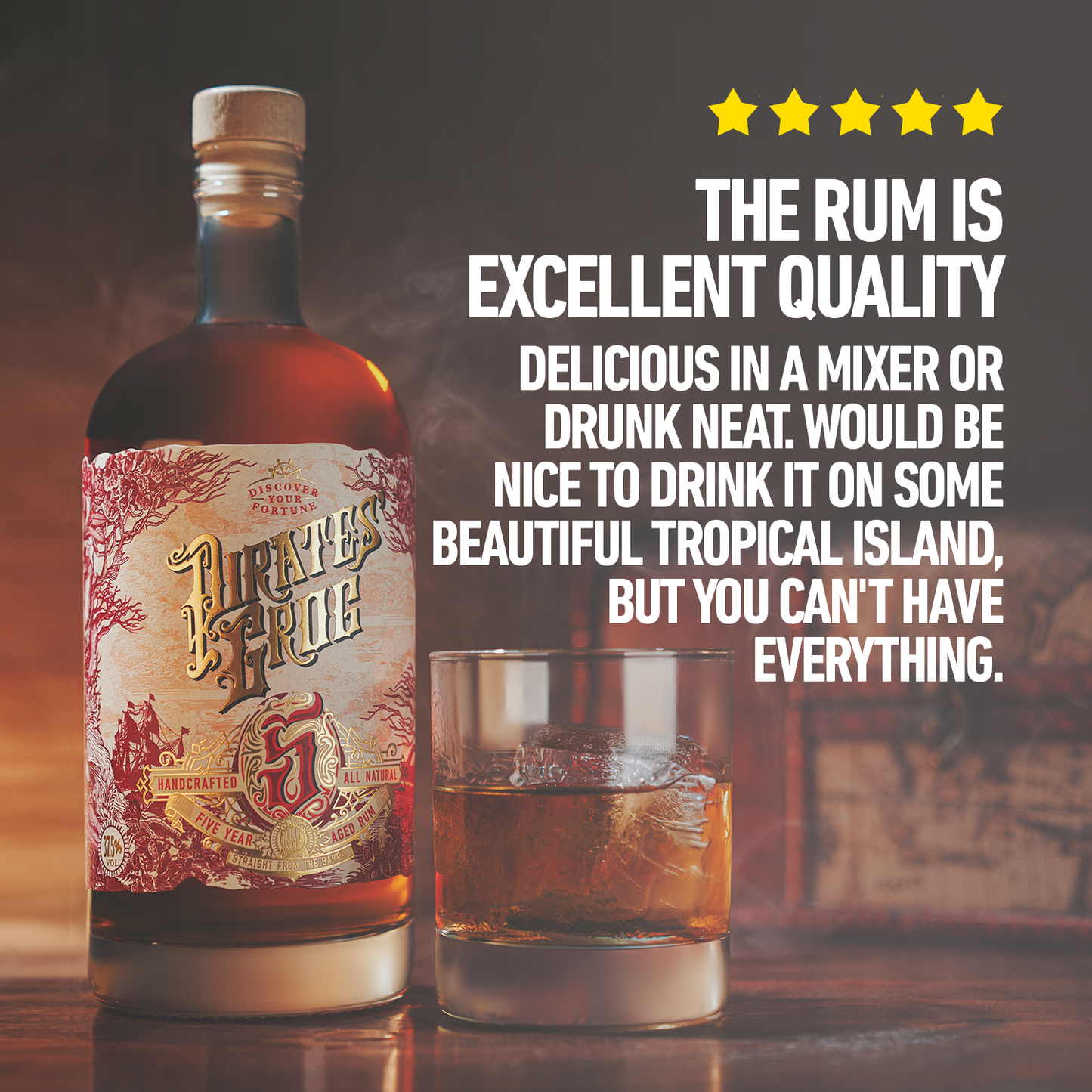 Pirate's Grog - 5yr Aged Rum Miniature