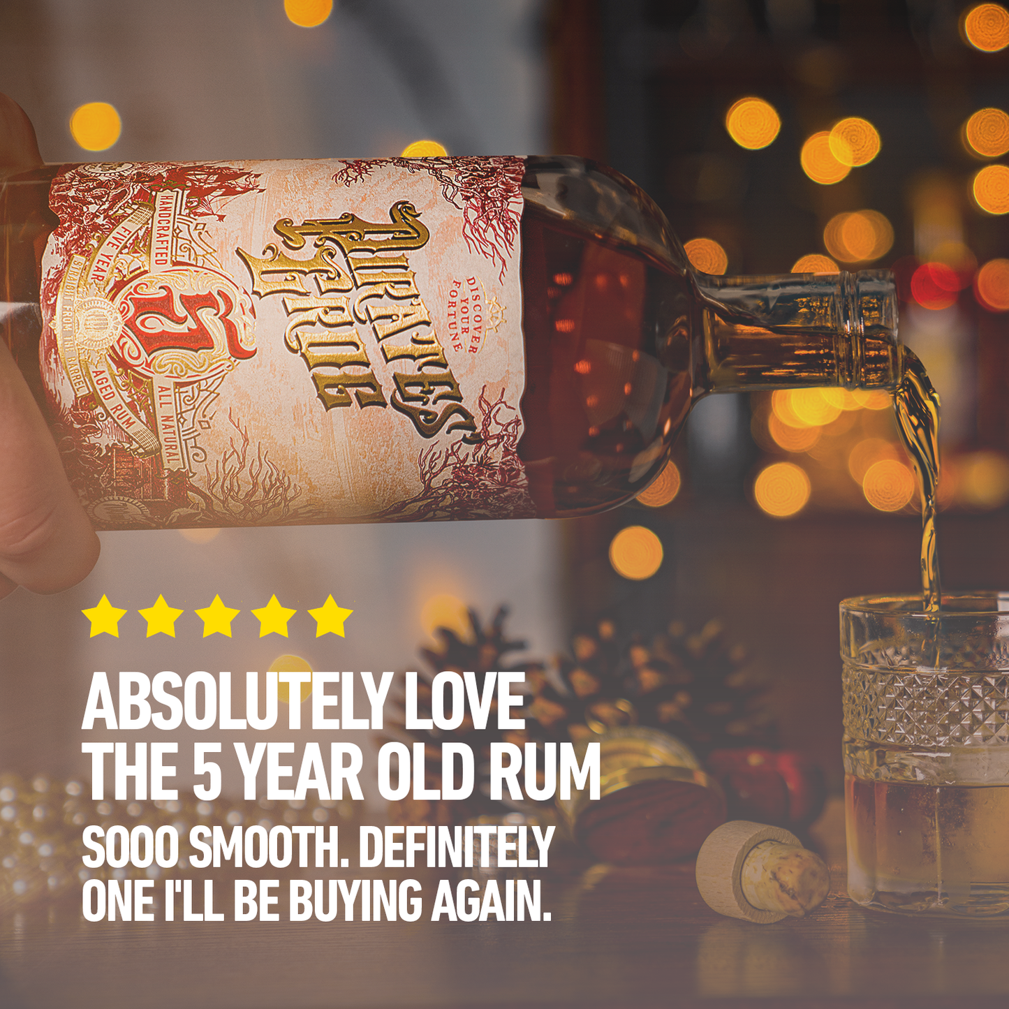 Pirate's Grog - 5yr Aged Rum Miniature