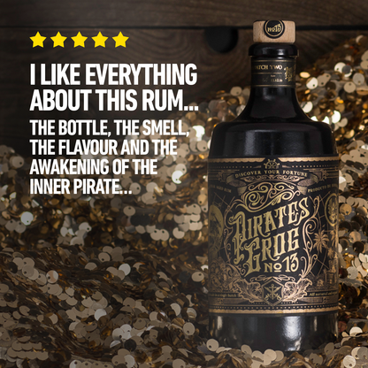Pirate's Grog No.13 - 13 Year Aged Rum Miniature
