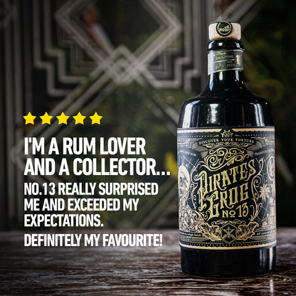 Pirate's Grog No.13 - 13 Year Aged Rum Miniature