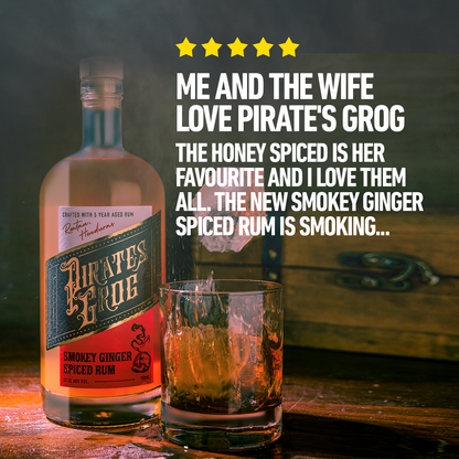 Pirate's Grog - Smokey Ginger Spiced Rum Miniature