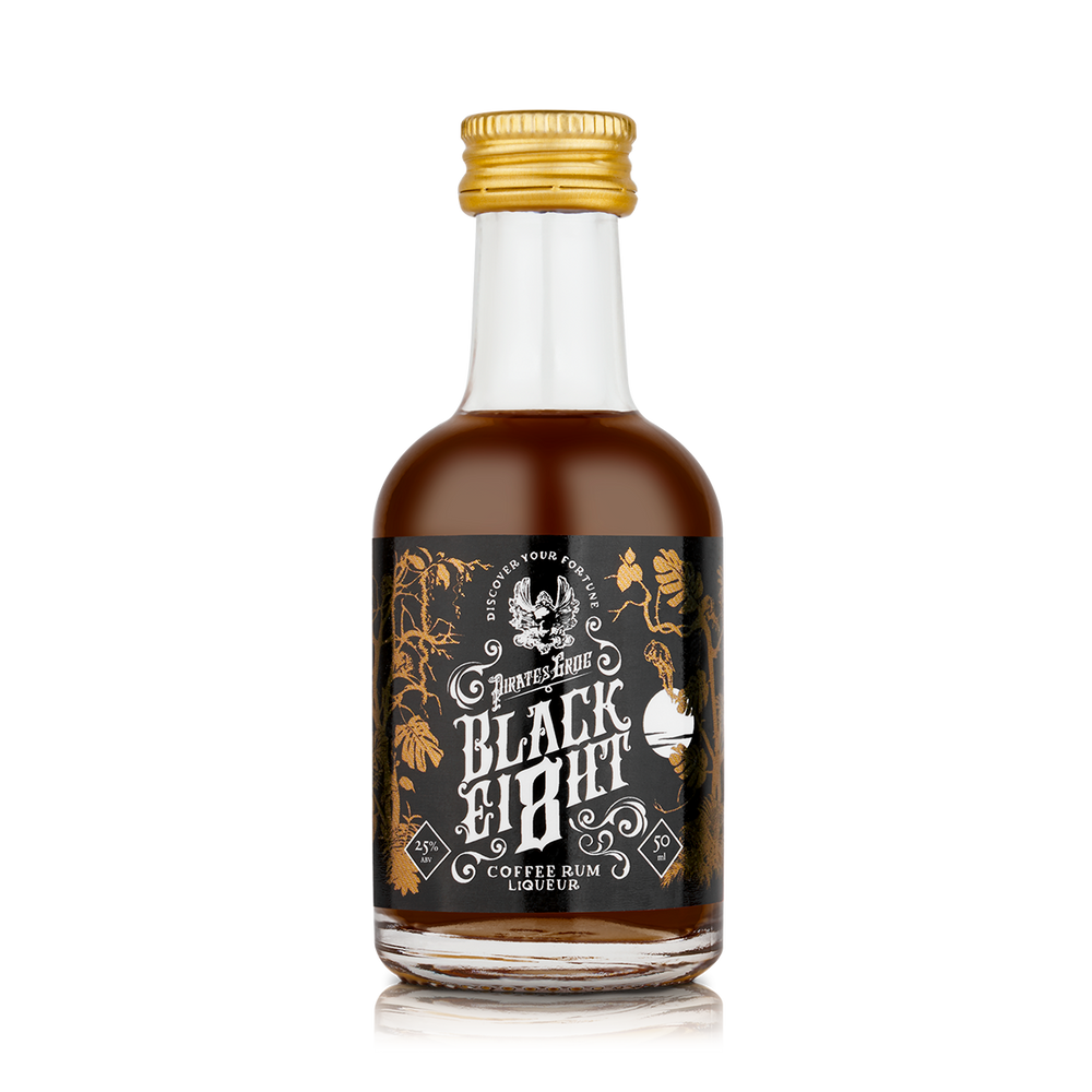 Black 8 Coffee Rum Miniature