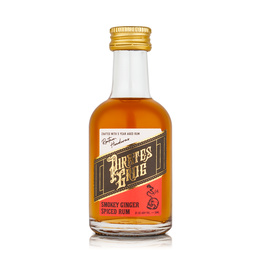 Smokey Ginger Spiced Rum Miniature