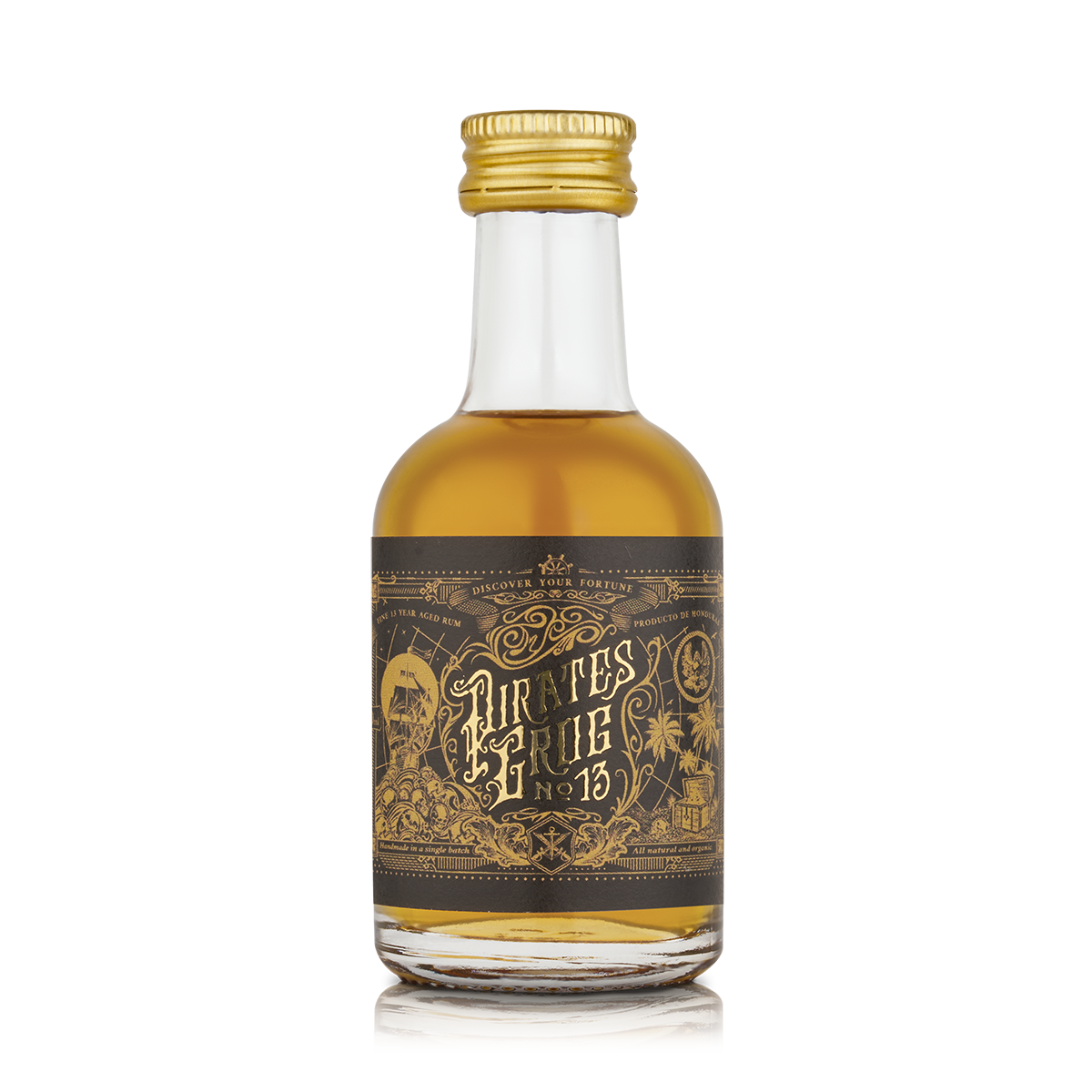 Pirate's Grog No.13 - 13 Year Aged Rum Miniature