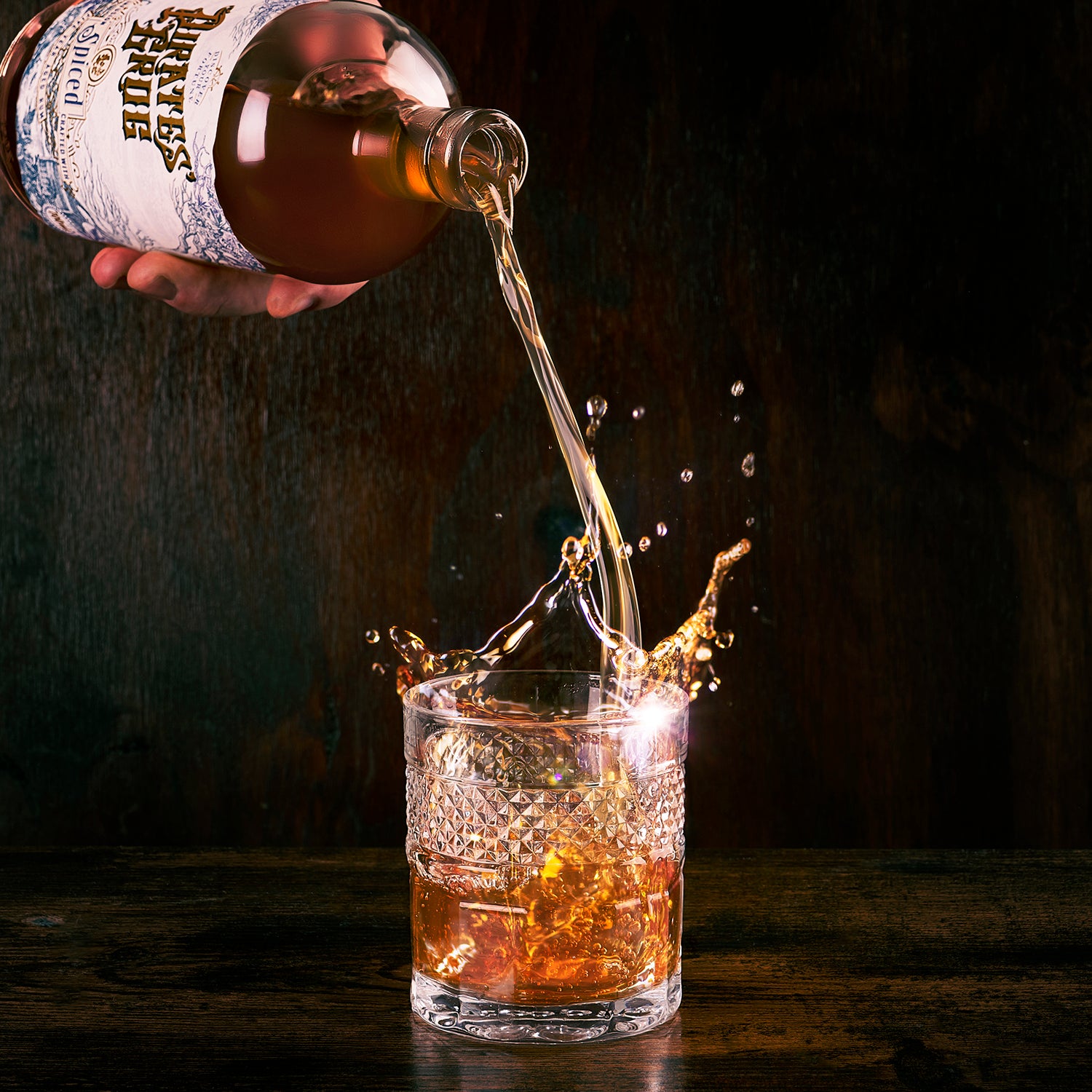 Spiced Rum Gift Set By Pirate's Grog Rum with Personalised Scroll