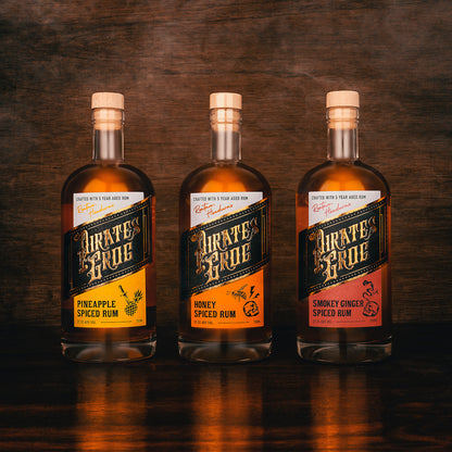 Pirate's Grog - 3 Bottle Tropical Rum Bundle