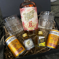 Pirate's Grog Rum, Mini and Glasses Gift Pack